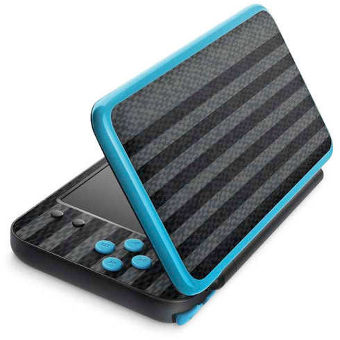 Black and Grey Stripes Nintendo Skins